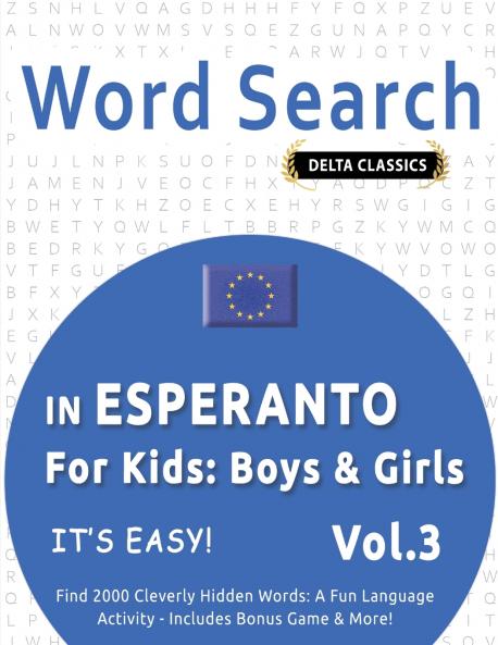 WORD SEARCH IN ESPERANTO FOR KIDS