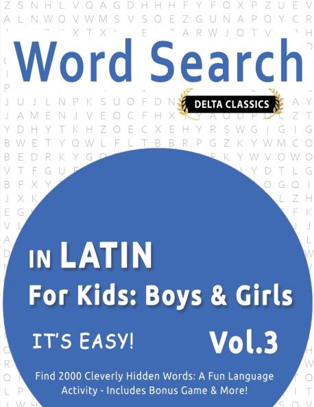 WORD SEARCH IN LATIN FOR KIDS