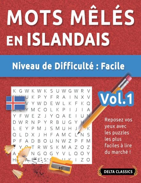 MOTS MÊLÉS EN ISLANDAIS - NIVEAU DE DIFFICULTÉ