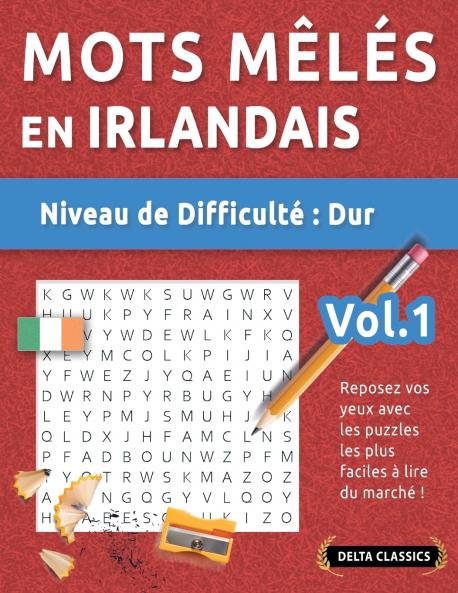MOTS MÊLÉS EN IRLANDAIS - NIVEAU DE DIFFICULTÉ