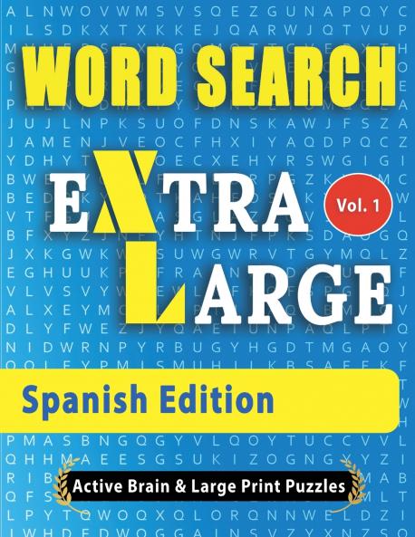 WORD SEARCH - Spanish Edition
