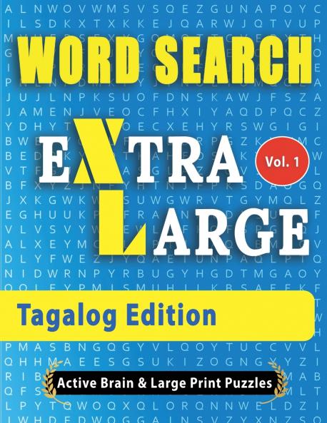 WORD SEARCH Extra Large - Tagalog Edition
