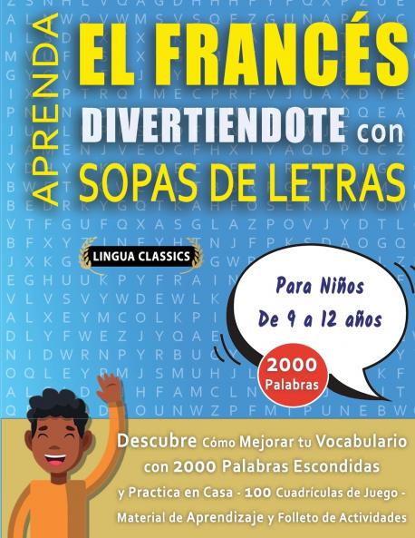 SOPA DE LETRAS CON LETRA GRANDE PARA ADULTOS EN FRANCÉS - Crucigramas Delta -  Los Rompecabezas más Grandes del Mercado Para Adultos y Mayores - Busca 2000 Palabras Escondidas Hábilmente - Diviértete con 100 Puzzles Gigantes