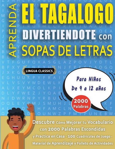 SOPA DE LETRAS CON LETRA GRANDE PARA ADULTOS EN TAGALO - Crucigramas Delta -  Los Rompecabezas más Grandes del Mercado Para Adultos y Mayores - Busca 2000 Palabras Escondidas Hábilmente - Diviértete con 100 Puzzles Gigantes
