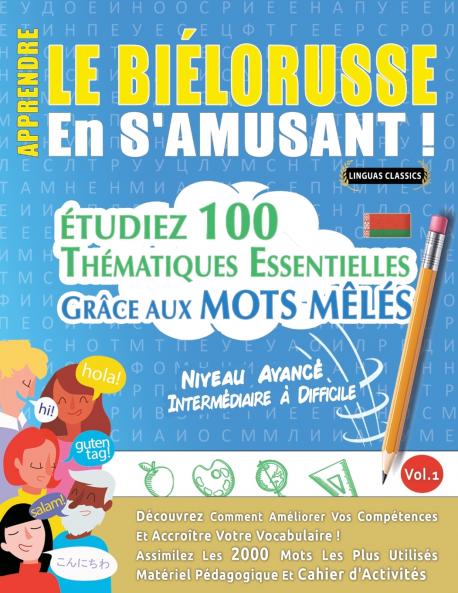 APPRENDRE LE BIÉLORUSSE EN S'AMUSANT - NIVEAU AVANCÉ
