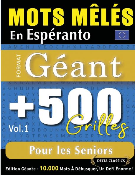 MOTS MÊLÉS EN ESPÉRANTO FORMAT GÉANT
