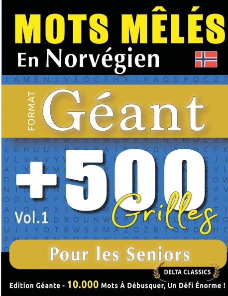 MOTS MÊLÉS EN NORVÉGIEN FORMAT GÉANT