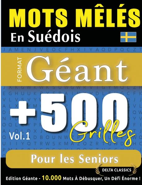MOTS MÊLÉS EN SUÉDOIS FORMAT GÉANT