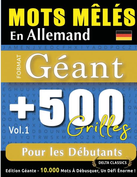 MOTS MÊLÉS EN ALLEMAND FORMAT GÉANT