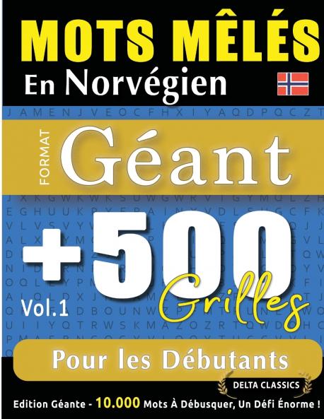 MOTS MÊLÉS EN NORVÉGIEN FORMAT GÉANT
