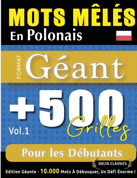 MOTS MÊLÉS EN POLONAIS FORMAT GÉANT