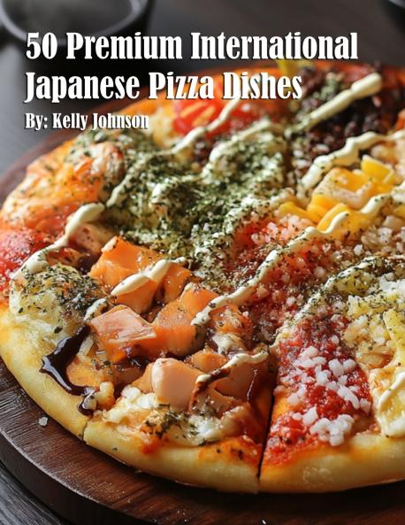 50 Premium International Japanese Pizza Dishes
