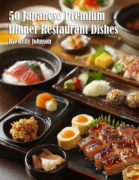 50 Japanese Premium Dinner Restaurant Dishes