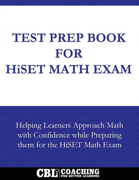Test Prep Book For HiSET Math Exam
