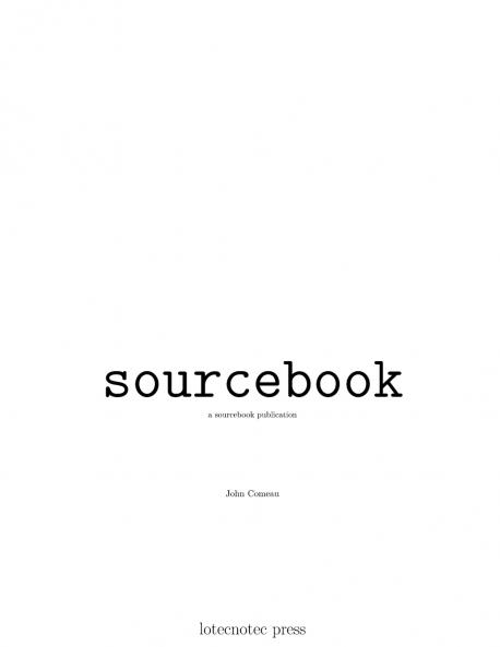 sourcebook