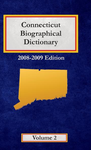 Connecticut Biographical Dictionary - Volume 2