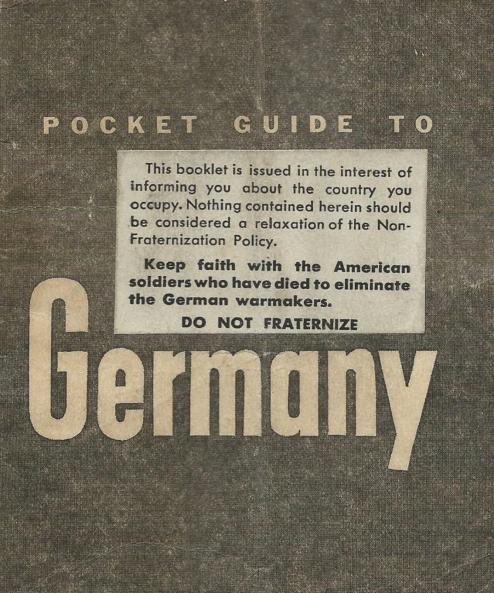 United States Army Pocket Guide To Germany