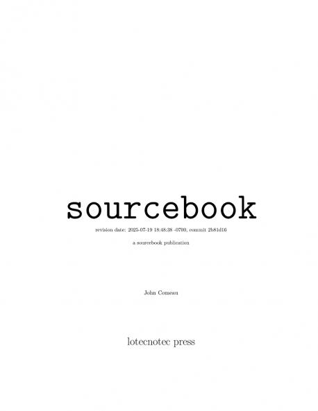 sourcebook