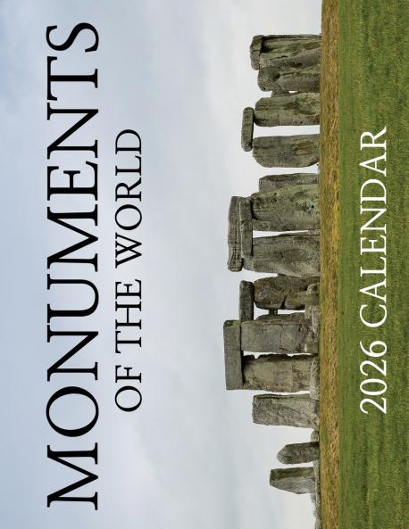 Monuments of the World 2026 Calendar