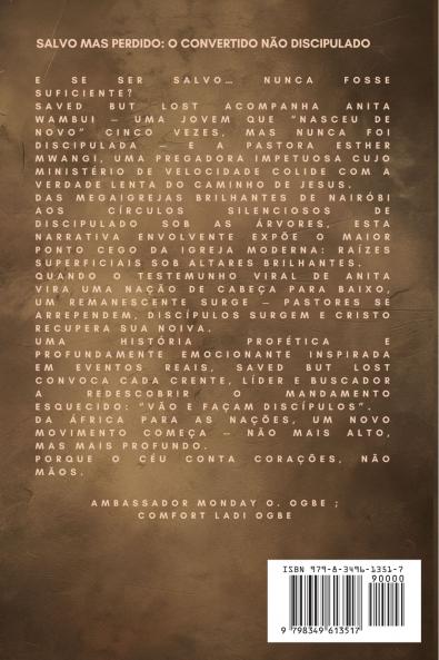 SALVO MAS PERDIDO- O CONVERTIDO NÃO DISCIPULADO