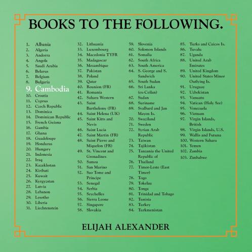 BOOKS TO THE FOLLOWING.