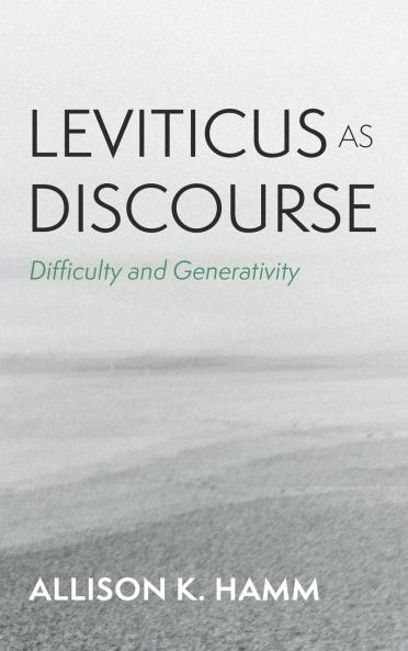 Leviticus as Discourse