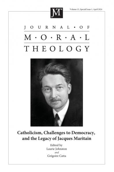 Journal of Moral Theology Volume 13 Special Issue 1