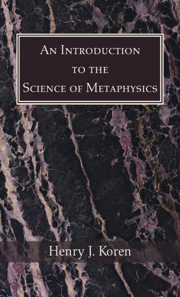 An Introduction to the Science of Metaphysics