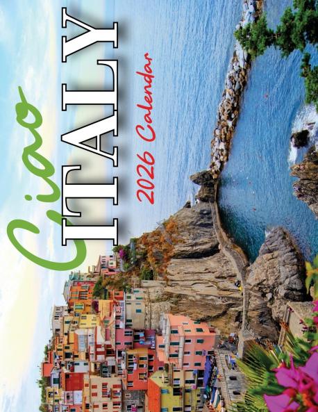 Ciao Italy 2026 Calendar