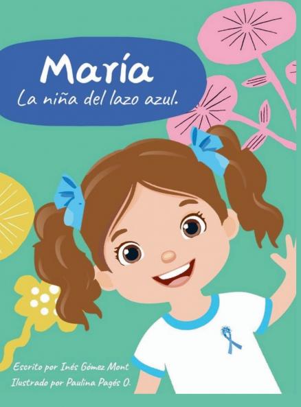 Maria la niña del lazo azul