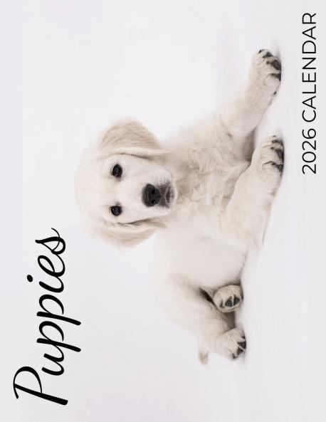 Puppies 2026 Calendar