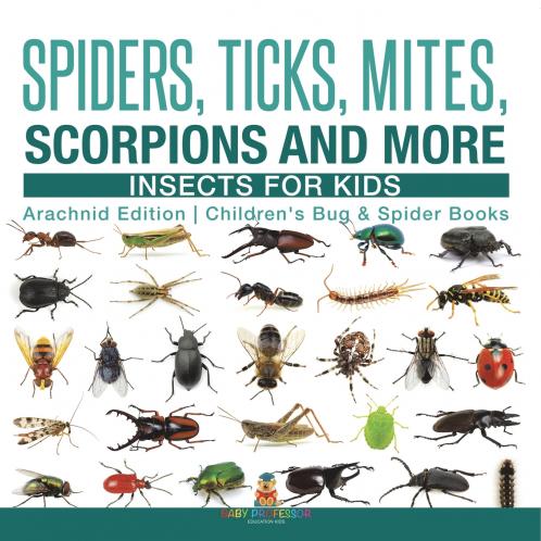 Spiders Ticks Mites Scorpions and More | Insects for Kids - Arachnid Edition | Children's Bug & Spider Books