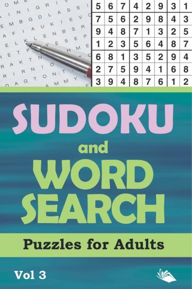 Sudoku and Word Search Puzzles for Adults Vol 3