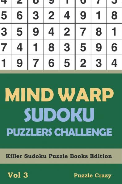 Mind Warp Sudoku Puzzlers Challenge Vol 3