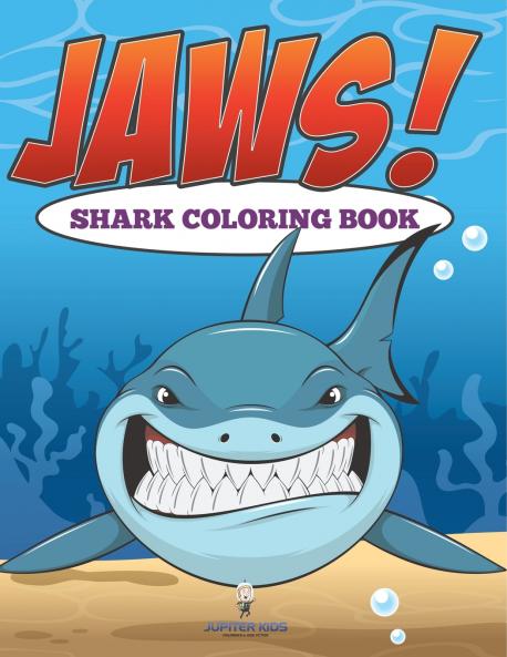 Jaws! Sharks Coloring Book
