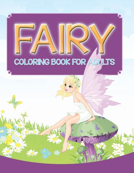 Fairy Coloring Book For Adults
