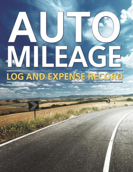 Auto Mileage Log And Expense Record