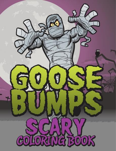 Goosebumps Scary Coloring Book