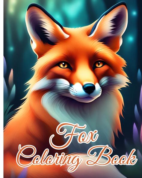 Fox Coloring Book