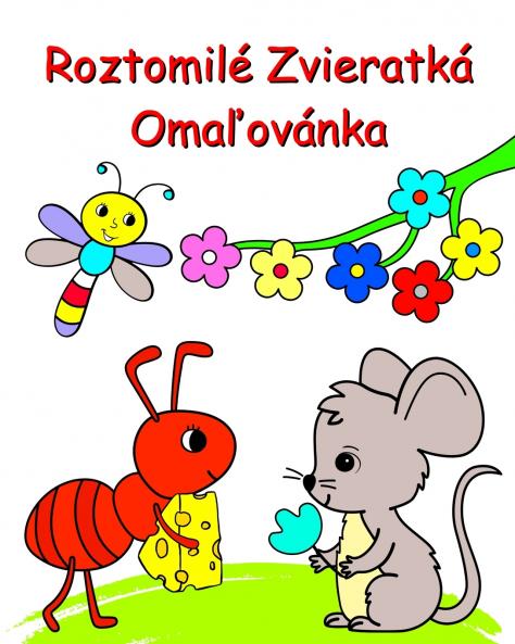 Roztomilé Zvieratká Omaľovánka