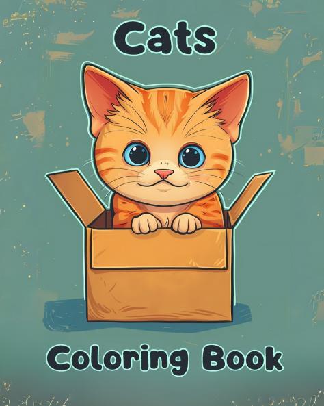 Cats Coloring Book