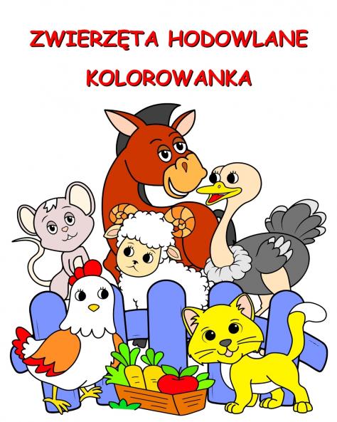 Zwierzęta Hodowlane Kolorowanka
