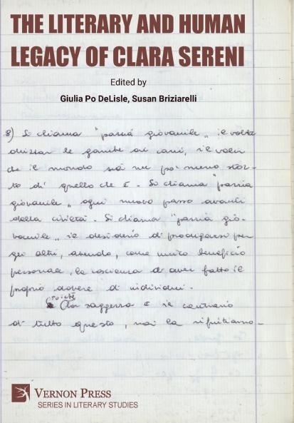The Literary and Human Legacy of Clara Sereni