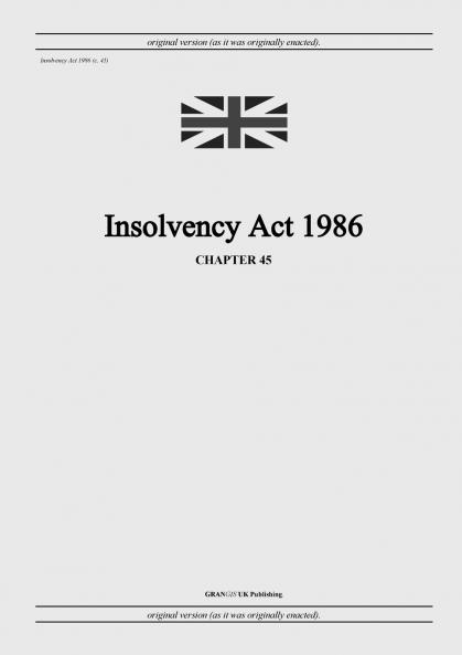 Insolvency Act 1986 (c. 45)