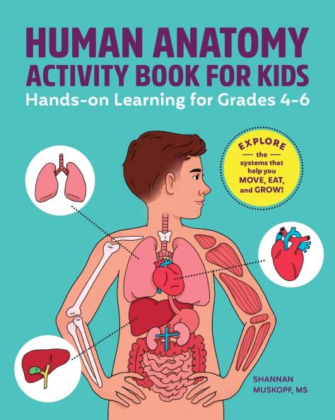 Human Anatomy Activity Book for Kids