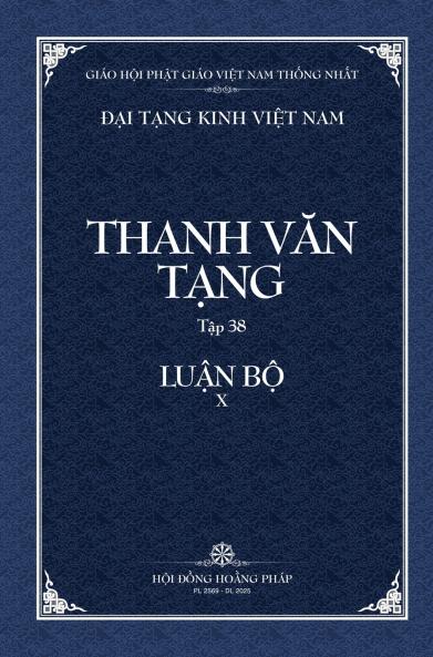 Thanh Van Tang tap 38 - LUẬN BỘ X - 2