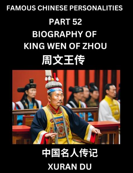 Famous Chinese Personalities (Part 52) - Biography of King Wen of Zhou Learn to Read Simplified Mandarin Chinese Characters by Reading Historical Biographies HSK All Levels