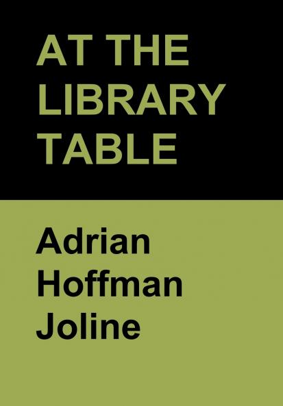 At The Library Table