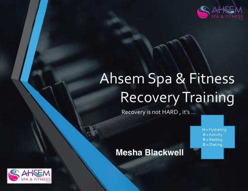 Ahsem Spa and Fitness Recovery Training