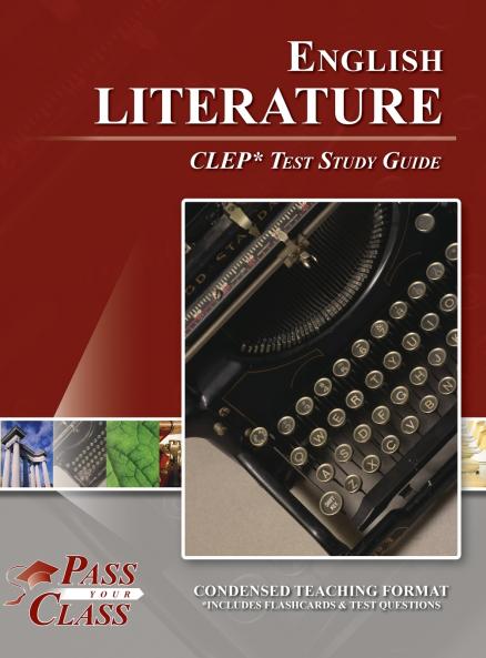 English Literature CLEP Test Study Guide